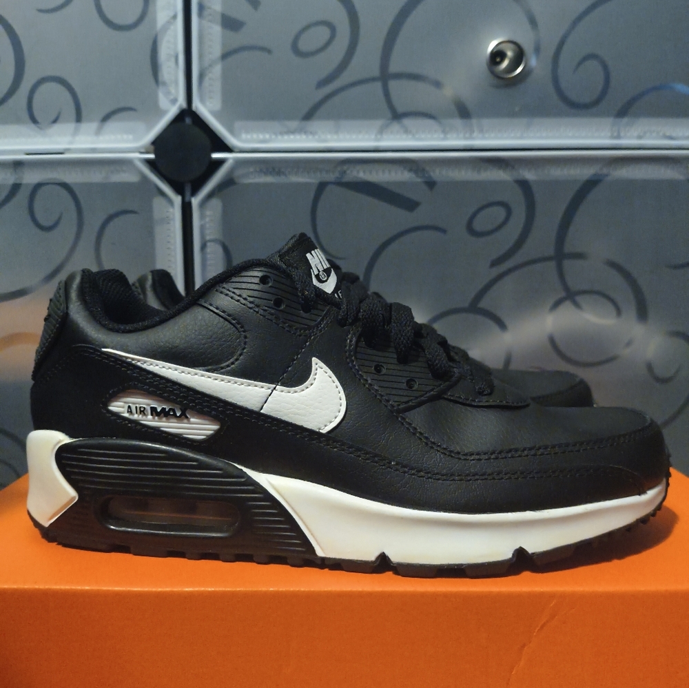 Nike Air Max 90 Black and White(GS)
